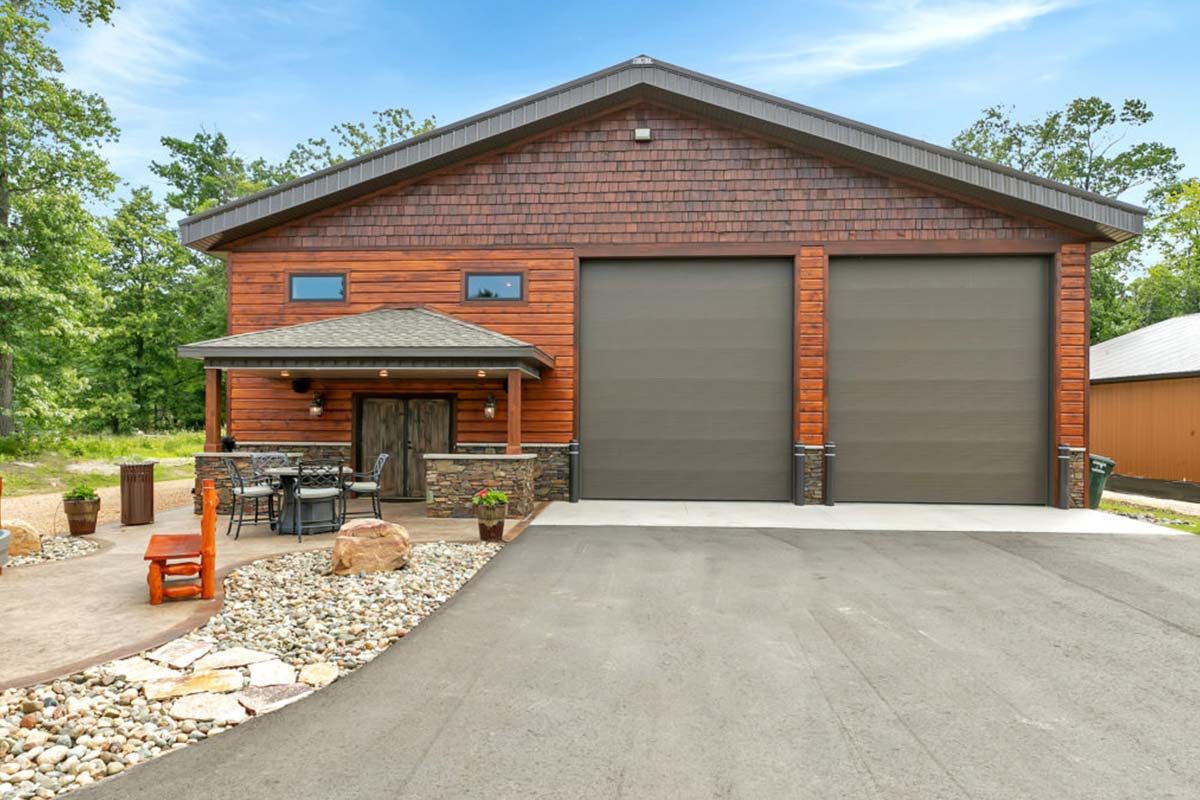 Outing MN The Landing Residential Post Frame Home 015