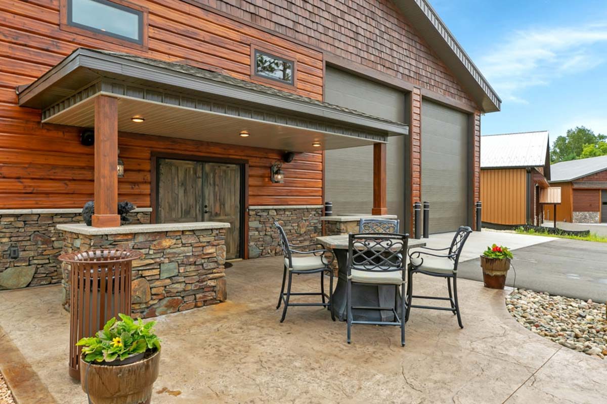 Outing MN The Landing Residential Post Frame Home 016