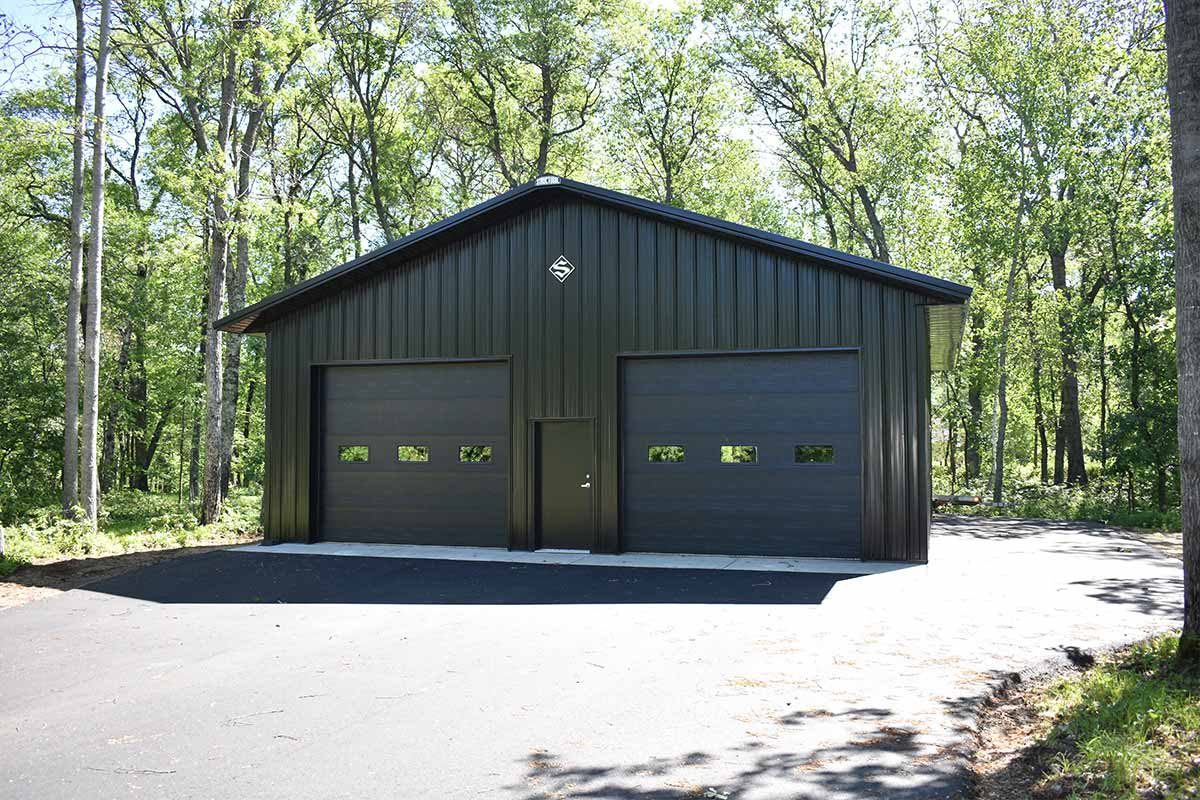 Pequot Lakes MN Flaten Residential Garage Post Frame 02