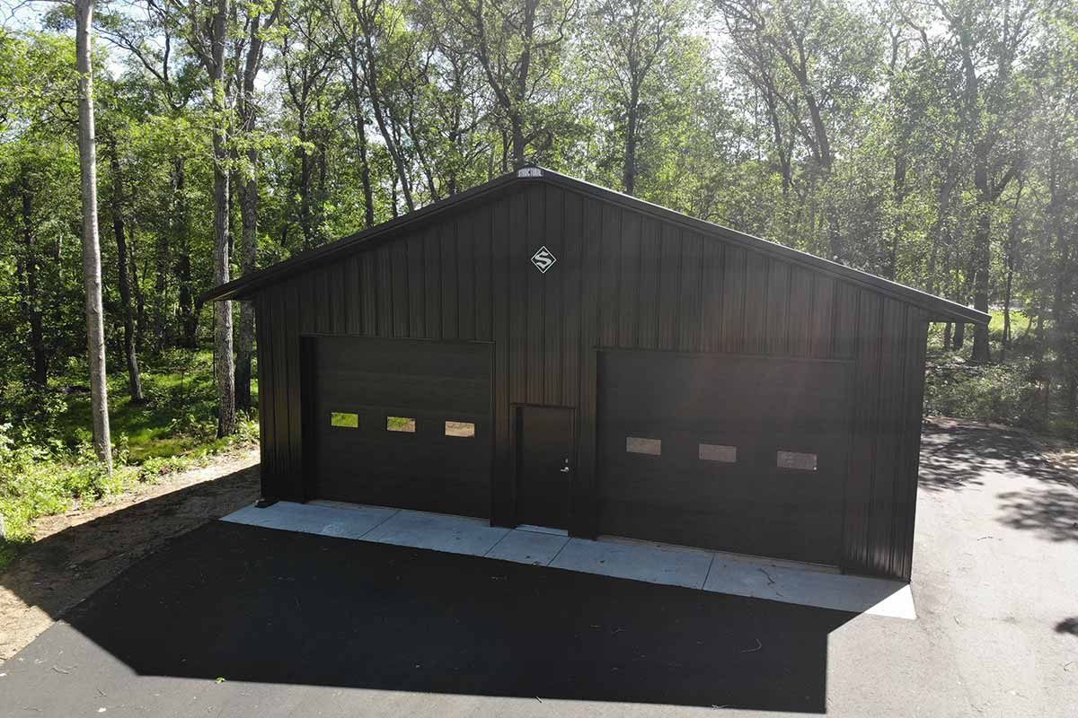 Pequot Lakes MN Flaten Residential Garage Post Frame 03