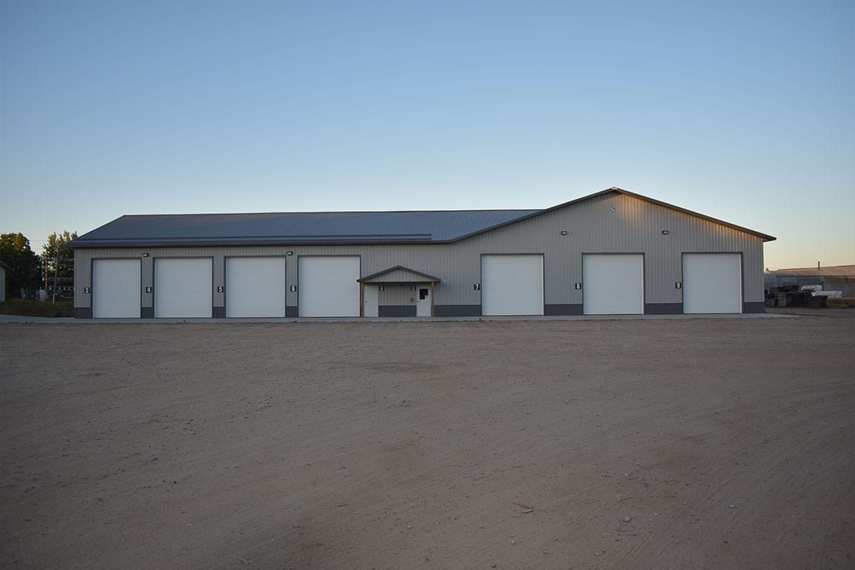 Pine City MN Black Line Commercial Manufacturing Post Frame 01