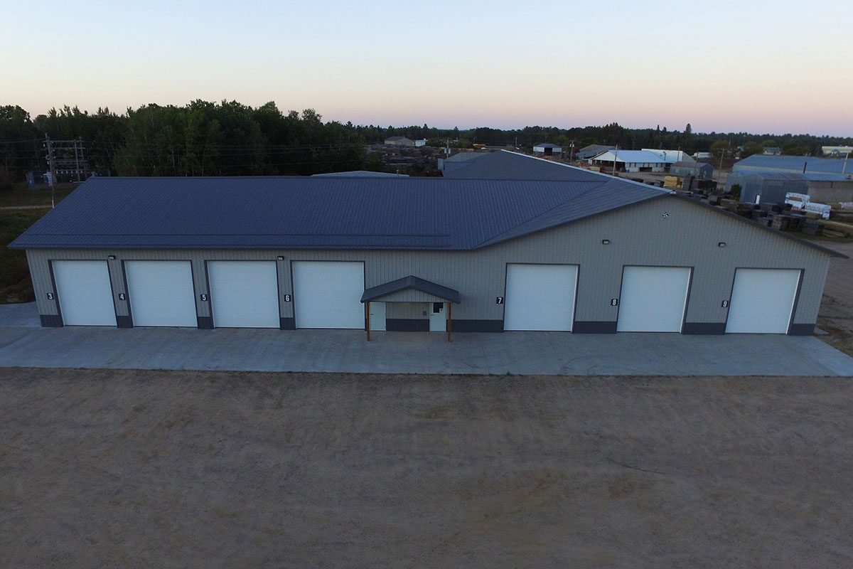Pine River MN Black Line Conversions Commercial Manufacturing Post Frame 005