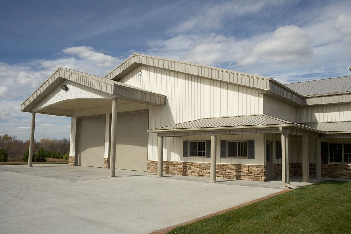 Princeton MN Dolanksi Residential Post Frame Home 005