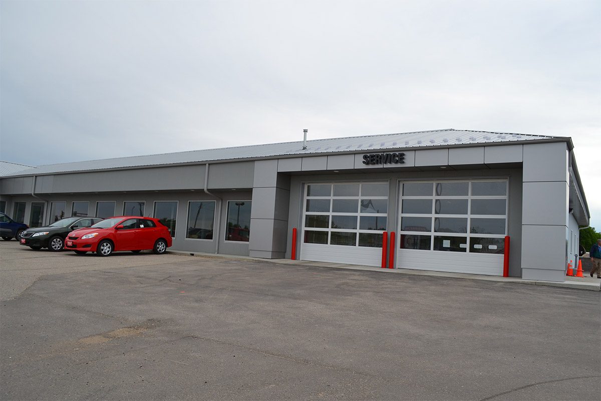 Saint Francis MN Toyota Commercial Retail Masonry 003