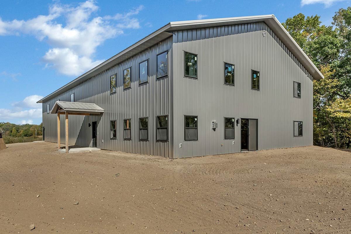 Snowshoe Cabin Monticello MN Residential Post Frame Home 01