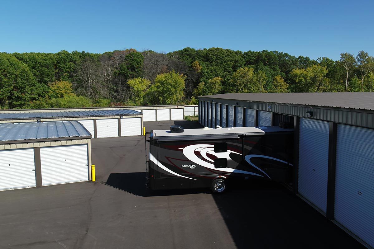 St Augusta AMS Storage Solutions RV Storage Steel Frame