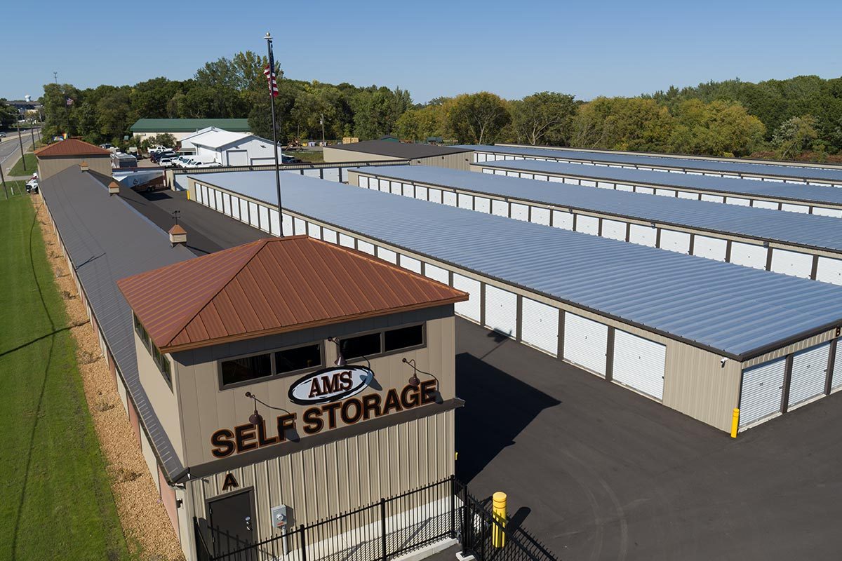 St Augusta MN AMS Storage Solutions Mini Storage Steel Frame