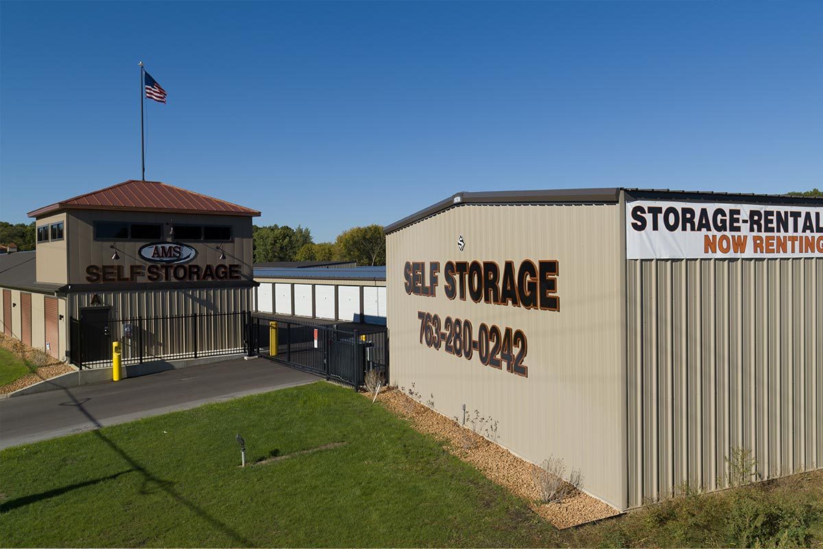 St Augusta MN AMS Storage Solutions Steel Frame