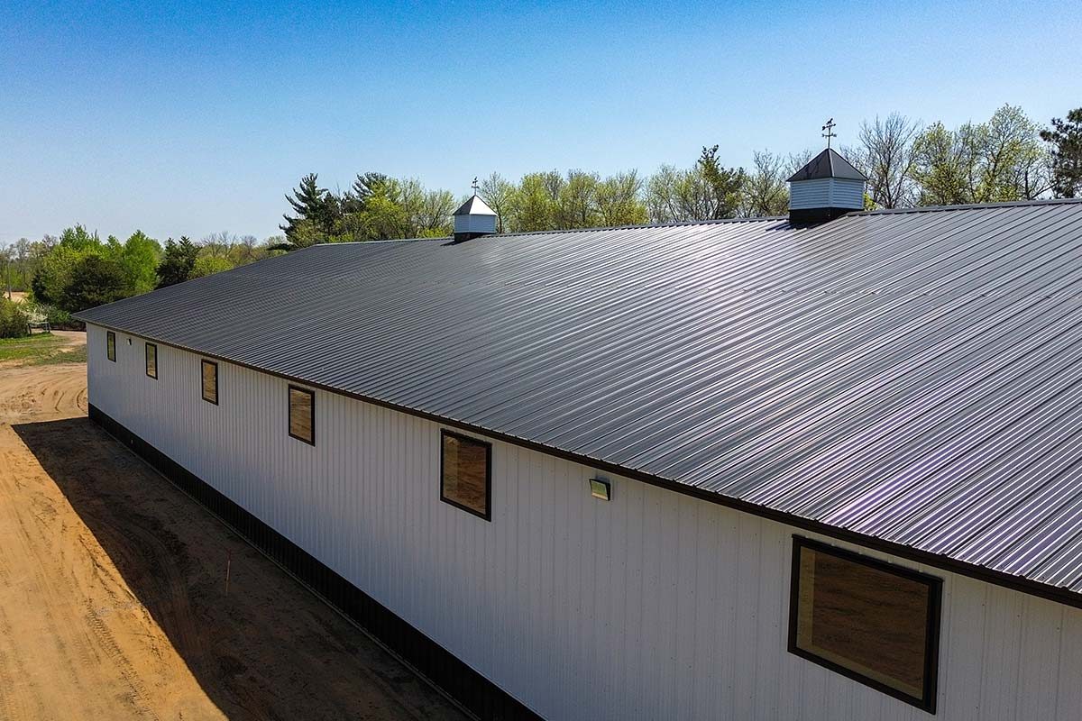 Thomasburg Equestrian Facility Frederic WI Post Frame Riding Arena 03