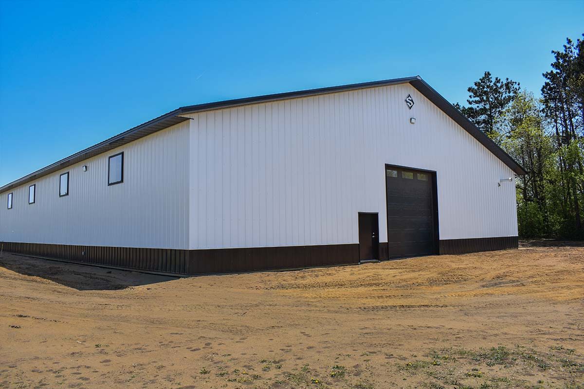 Thomasburg Equestrian Facility Frederic WI Post Frame Riding Arena 05