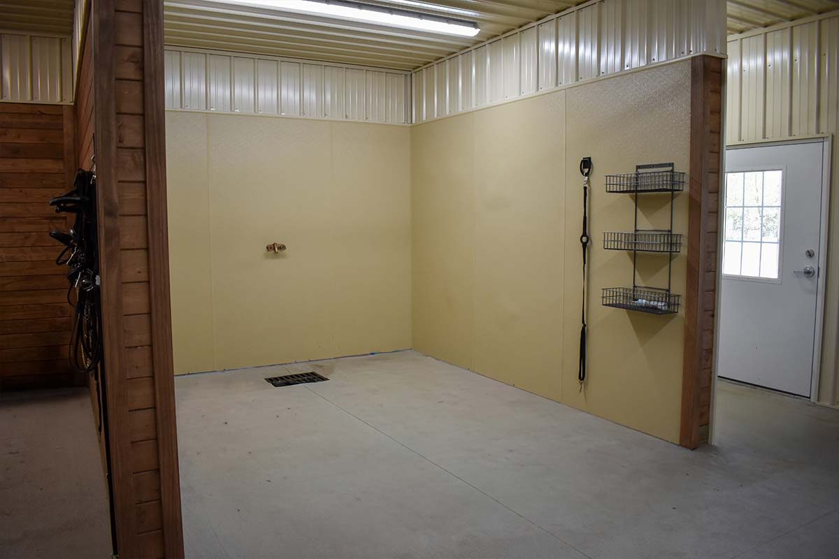 Thomasburg Equestrian Facility Frederic WI Post Frame Riding Arena 17