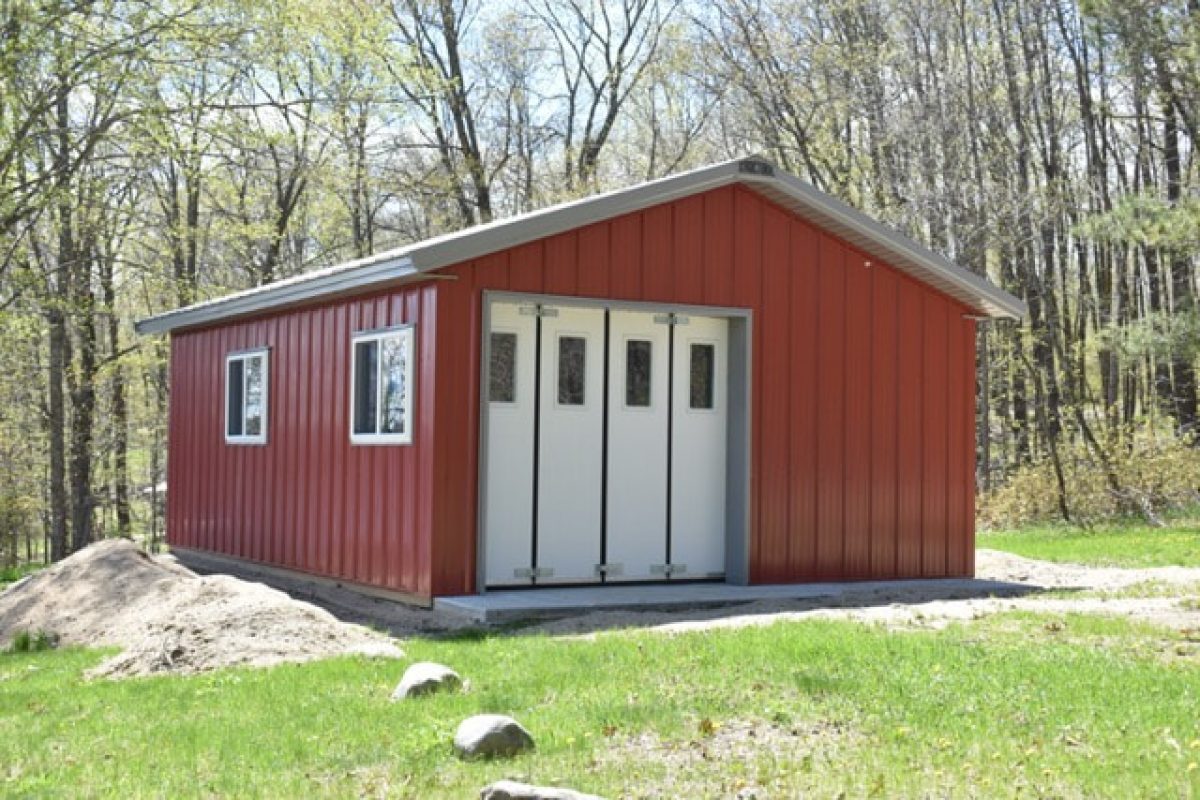Totter Longville Minnesota Post Frame Outbuilding