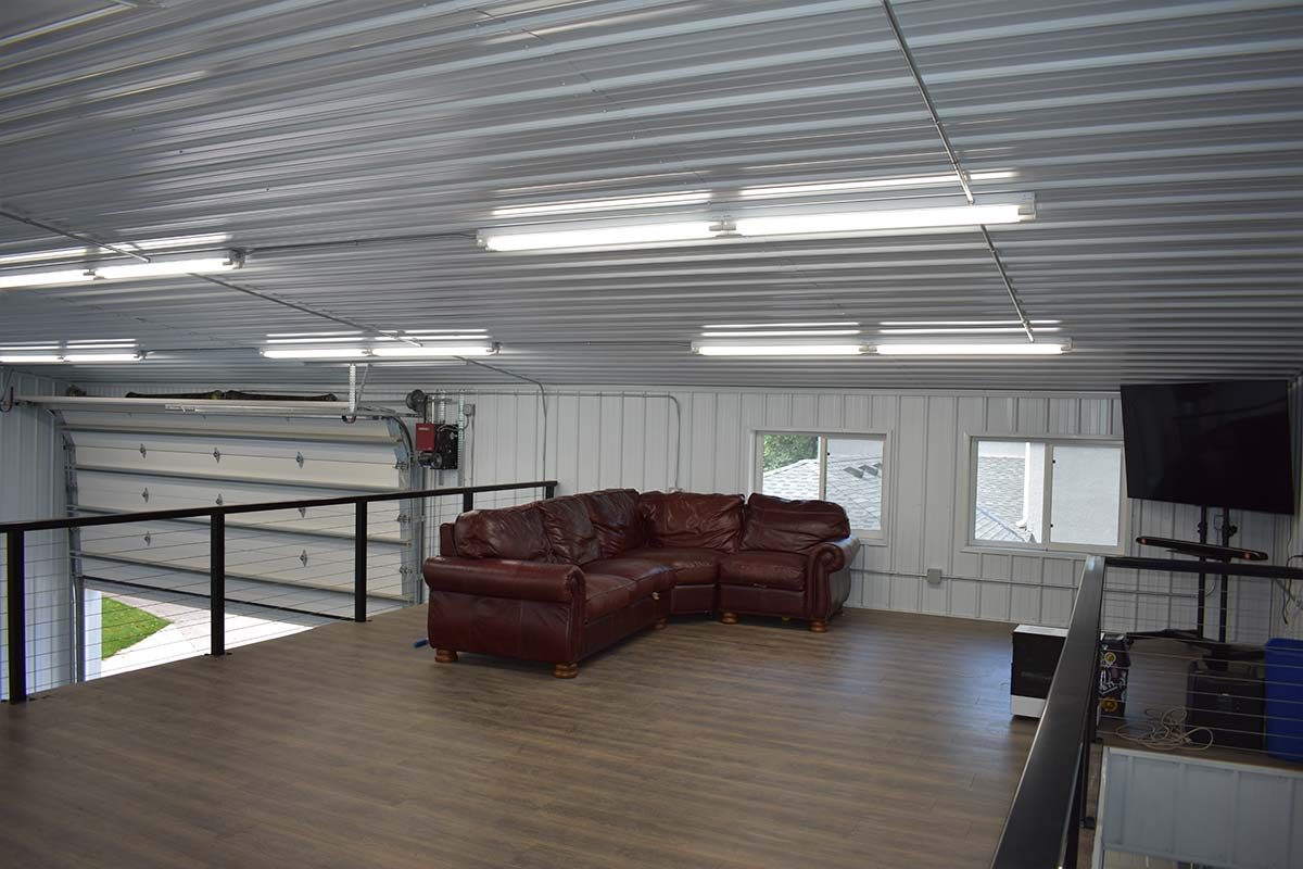 Zimmerman MN Howe Sport Court Residential Outbuilding Post Frame 04